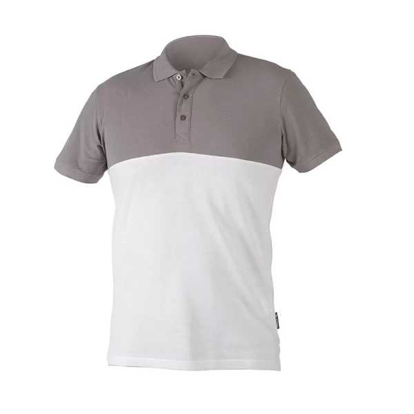 MAJICA POLO URFT BELO/SIVA 52 - L