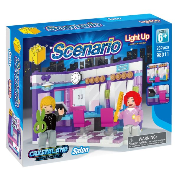 Scenario kockice za slaganje- Salon